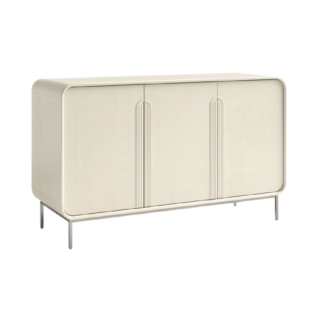 **Technische titel in het Nederlands: Moderne kast met vier deuren en minimalistisch design**