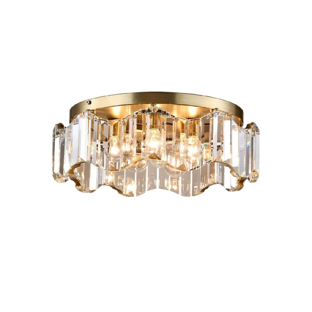 **Titel: Modern, Elegant Verlichting Plafondlamp met Kristallen Accent**
